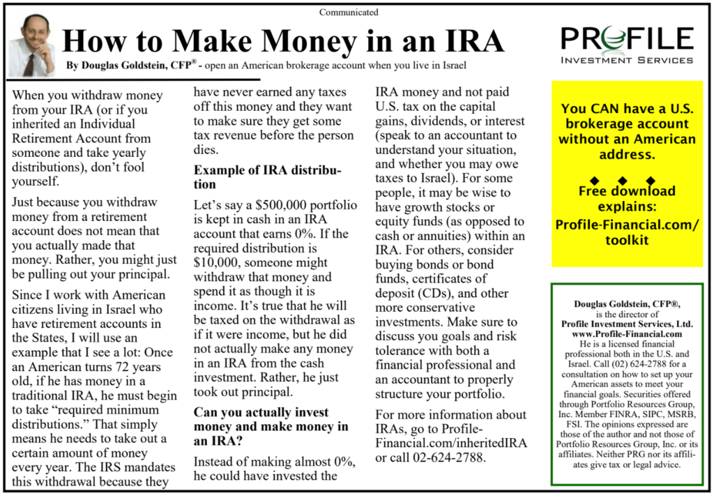 How to Make Money in an IRA