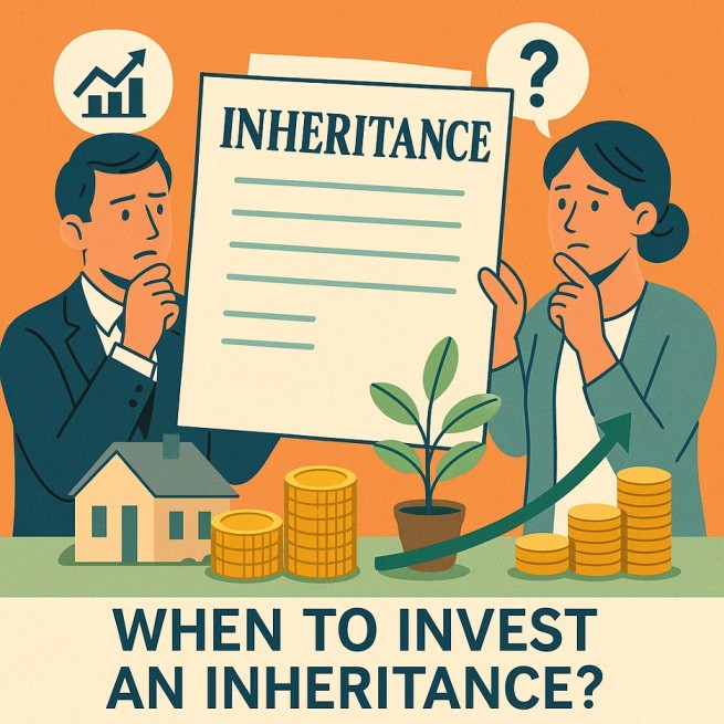 Family members in Israel looking over U.S. inheritance paperwork during a financial discussion.